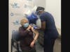 Judy Rapoza from Barnegat, NJ, received the milestone 10,000 COVID-19 vaccine dose on Friday, March 12 at Hackensack Meridian Southern Ocean Medical Center’s Vaccination Center located at 1173 Beacon Avenue in Manahawkin.  


