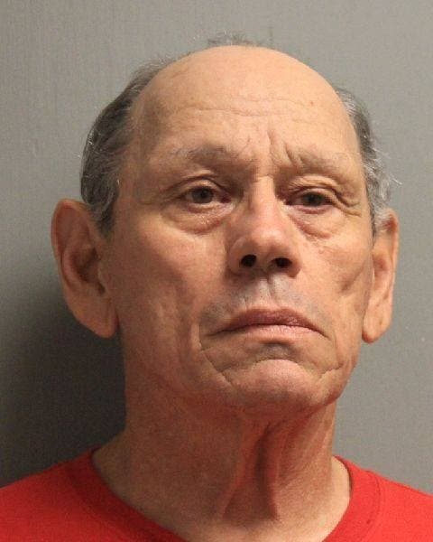 Mugshot of Harvey Joseph Fountain, 71, of Pineville.