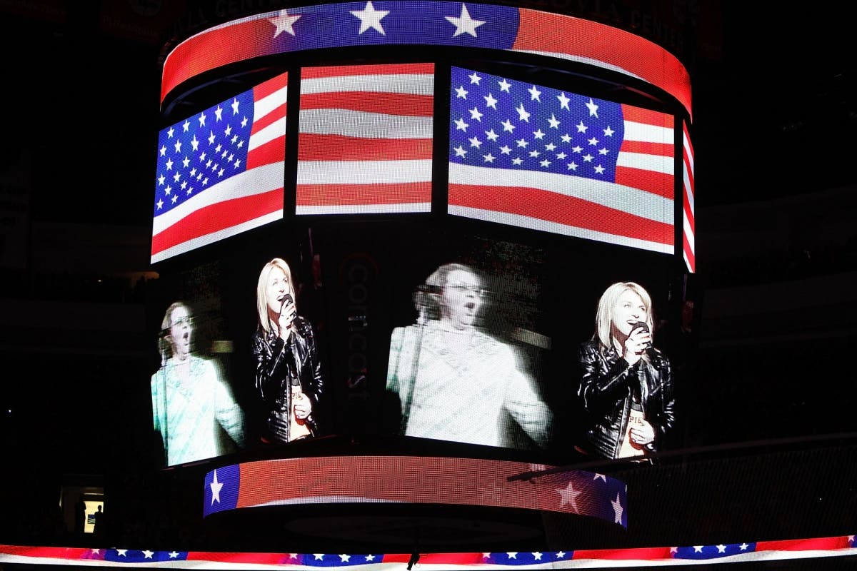 The Philadelphia Flyers said Kate Smith's statue outside the arena was removed Sunday.