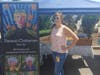  Theresa Christensen strikes a pose at the 2019 Arts On Terry event.
