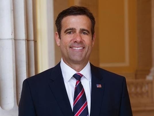 President Donald Trump said Sunday he plans to nominate Republican U.S. Rep. John Ratcliffe of Texas to be director of National Intelligence.