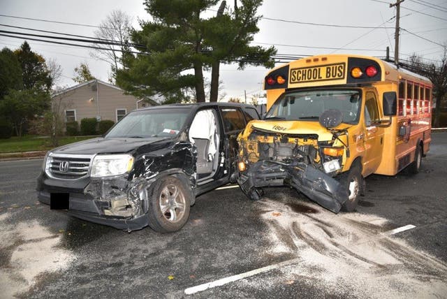 Nassau School Bus Crash: 7 Rushed To Hospital | Hicksville, NY Patch