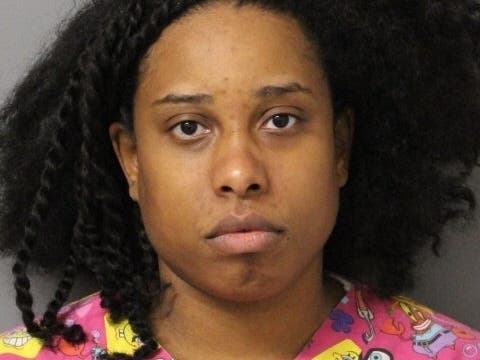 Florencia Exinvil, 28, was charged with theft and grand larceny.