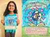 Ten-year-old Aanya Desham from the USA reminded everyone to “recycle and not litter.”