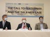 Prof. Massimo Introvigne, an Italian sociologist and the founder of CESNUR, center, flew from Italy to California to moderate the forum. 