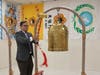 California State Senator Josh Newman rang the Bell of World Peace and Love and made a wish for peace on September 10, 2022.