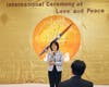 Saratoga City Council Member Yan Zhao attended the "International Ceremony of Love and Peace” at Tai Ji Men Qigong Academy in San Jose. 