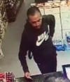 A video surveillance photo of a possible suspect obtained by MBPD.