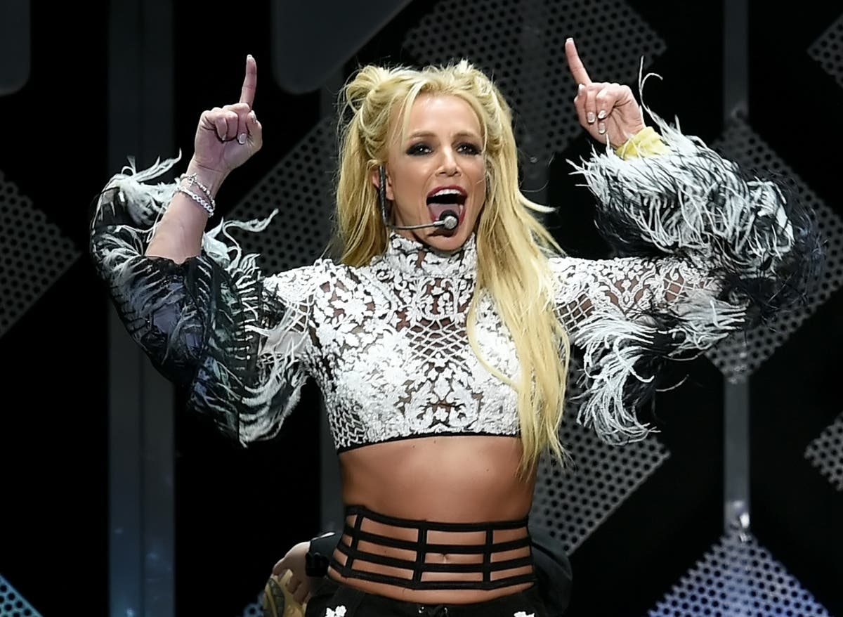 Allen said he was here to fight for his "first and greatest love," pop star Britney Spears.