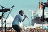 Passion Pit played their hits, like "Sleepyhead" and "Take a Walk."