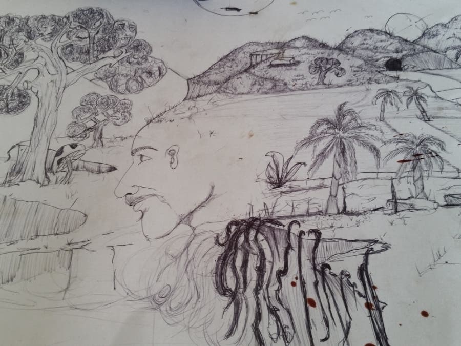 Frank's drawings.