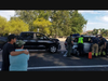 Pickup driver watching the victims being extracated