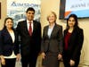 The Vasani Family welcomes Jeanne Ives to the Aimtron Facility in Palatine, IL