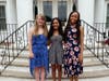 Scholarship recipients Meghan Tarashuk, Disha Pal, and Pascale Simmons
