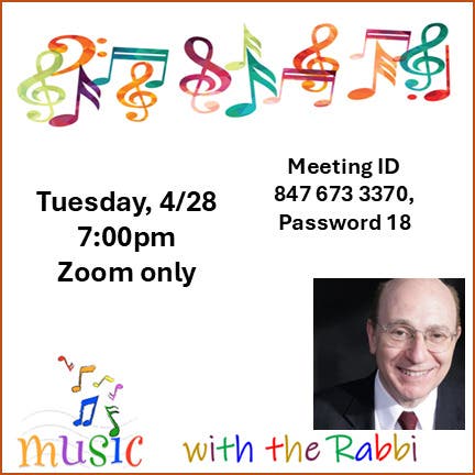 Music with the Rabbi