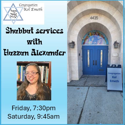 Erev Shabbat Service