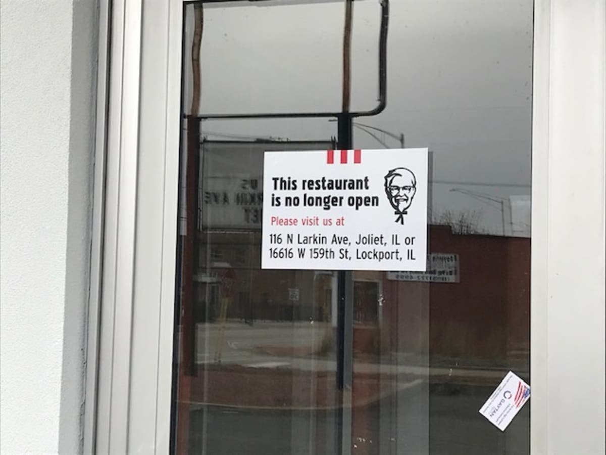 Will you drive across Joliet or visit Lockport now that this KFC is gone? 