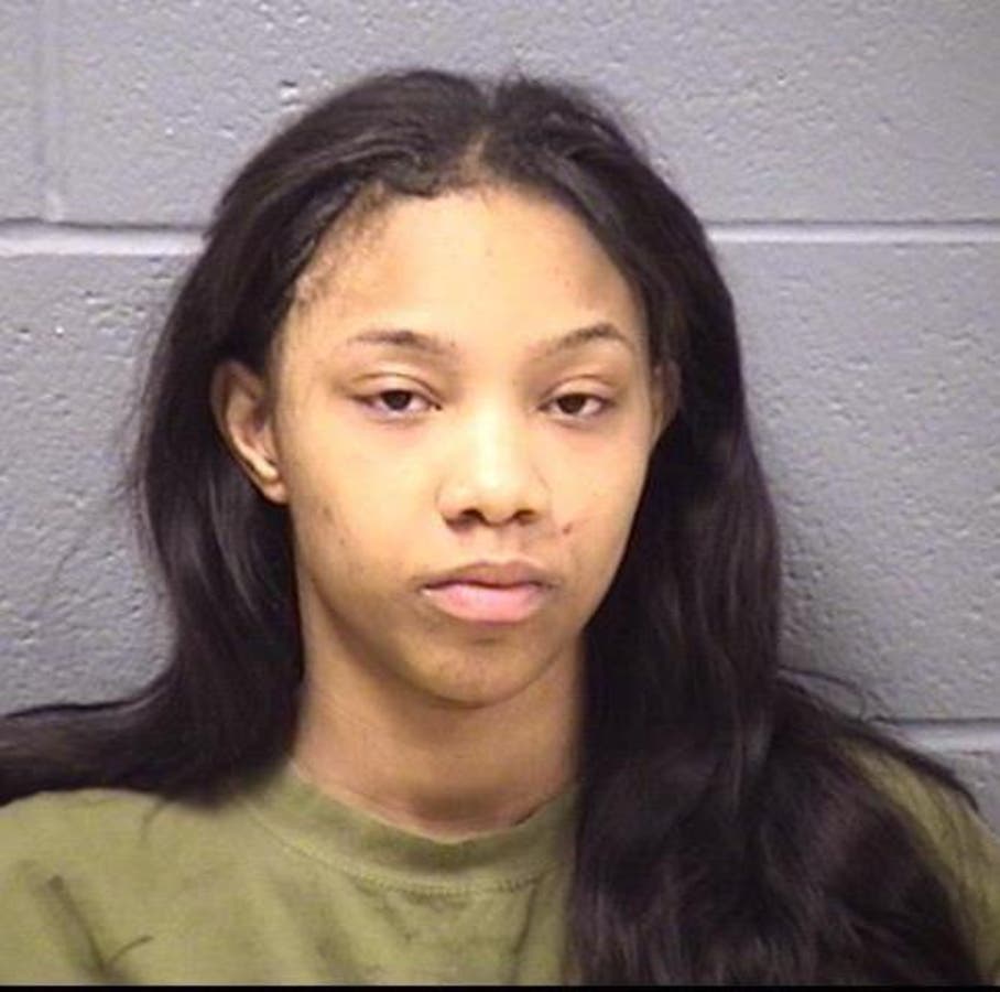 Taja Davis was taken into custody by Joliet Police on Monday morning. 