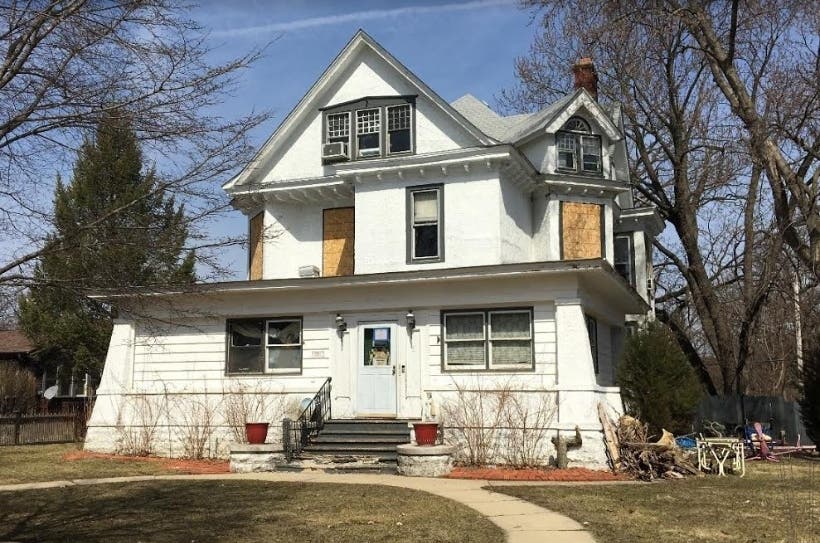 This house on Joliet's Western Avenue is now deemed a public nuisance. 