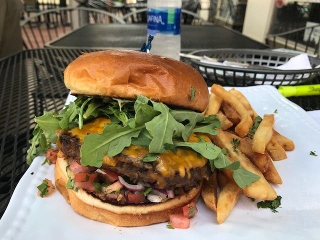 Armando and Teresa Malave opened their unique Joliet restaurant in April 2017. This is their margarita burger.