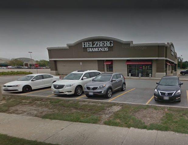 Helzberg Diamonds on Joliet's Plainfield Road was burglarized last week.