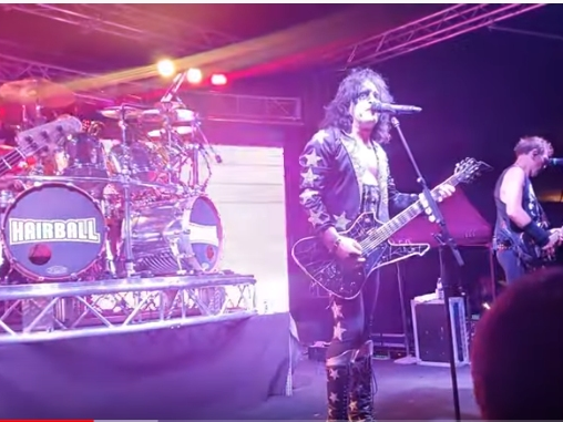Rialto Square Theater says it has booked HAIRBALL for a show in March. Tell your friends. 