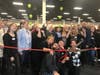 Friday morning's ribbon-cutting took place around 9:50 a.m. for the new Pottery Barn Outlet in Joliet. 