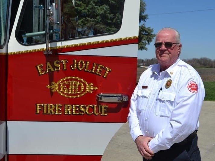 Fire Chief Robert Scholtes died on Thursday. 