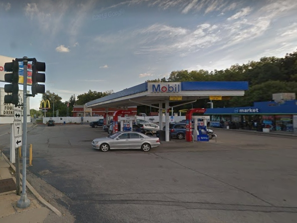 The owner of this Joliet Mobil gas station also wants a chance to allow on-site alcohol consumption at his business. 