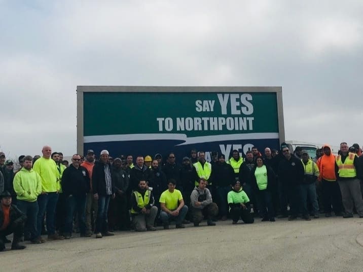 Will and Grundy County trades unions are huge proponents of the proposed NorthPoint Development project on Joliet's southern corridor. 
