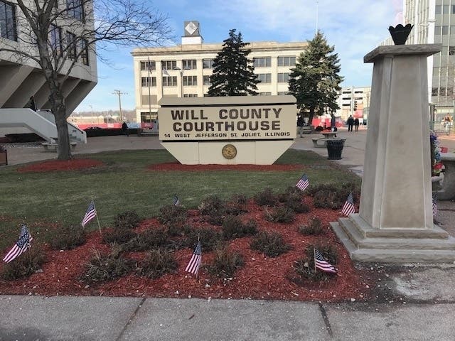 The Will County Courthouse is one of the busiest public buildings in Will County. 