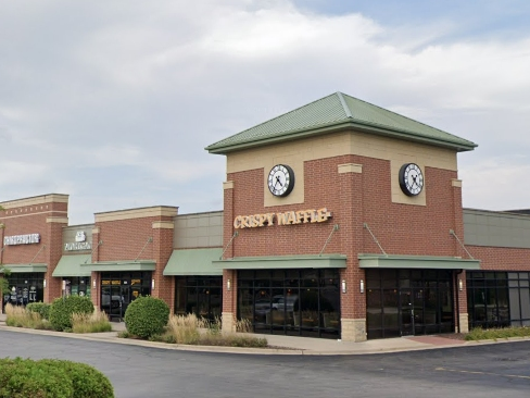 Crispy Waffle in Shorewood along Route 59 is not open during the coronavirus outbreak. 
