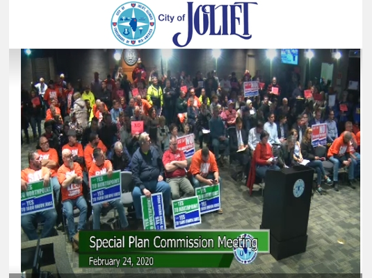The Joliet City Council will have a special meeting Monday to discuss the proposed pre-annexation agreement for the proposed Compass Business Park on the city's far southern border.