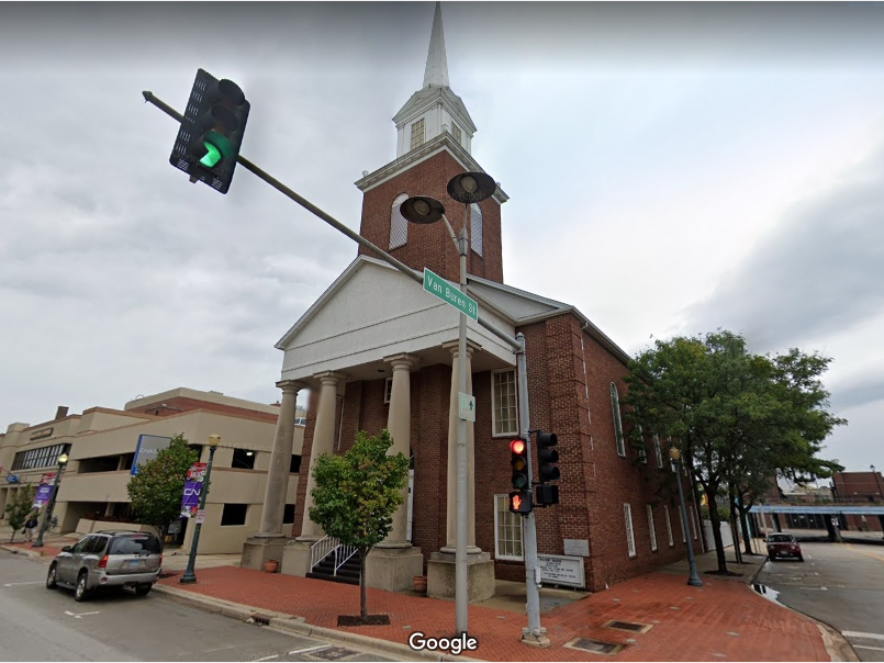 Saint Anthony's Catholic Church in downtown Joliet is one of many Diocese of Joliet parishes where Father Vytas Memenas served as a Catholic priest since his ordination in 1957.