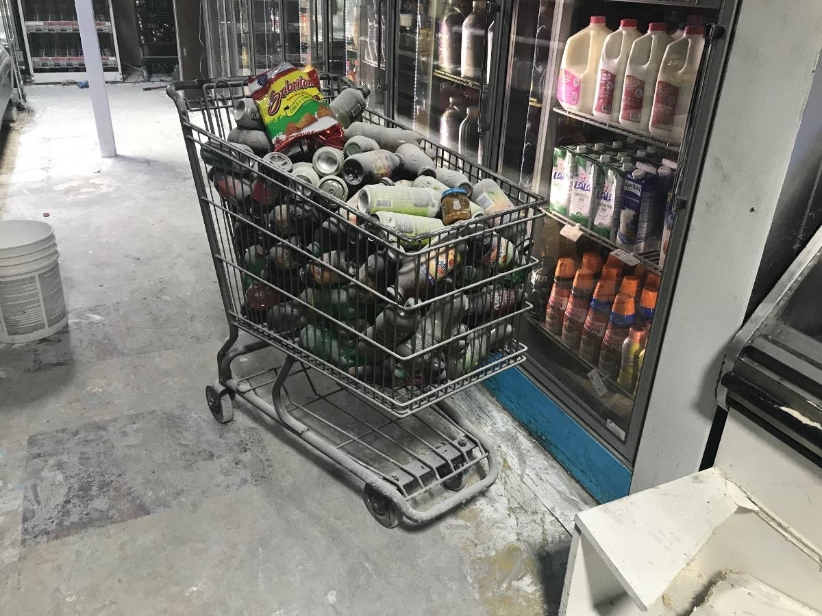 A June 1 GoFundMe to help Valle's Produce rebuild their grocery store damaged by arson has reached 90 percent of its $30,000 goal.