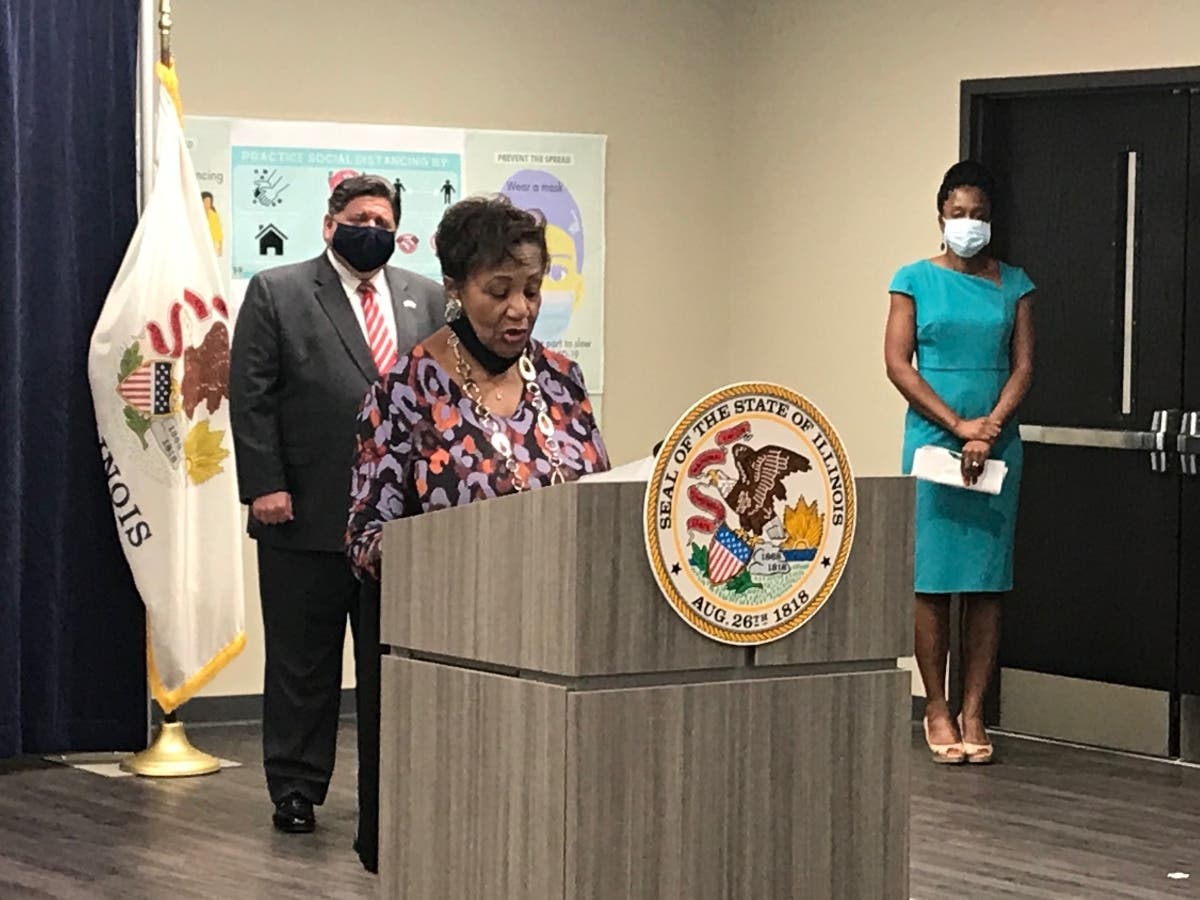 In Thursday's announcement, Will County Interim Executive Denise Winfrey said that people cannot let their guard down when it comes to the coronavirus. 