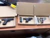 The Illinois State Police seized three guns including one stolen weapon, 103 lbs of marijuana and $20,259 cash during Tuesday's traffic stop arrest of Henry Umpierre near the Morris exit, police announced. 
