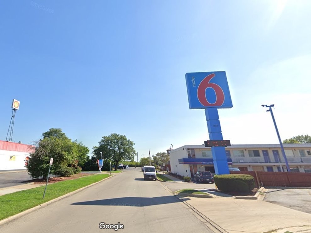 The Joliet Motel 6 is located at 1850 McDonough St. 