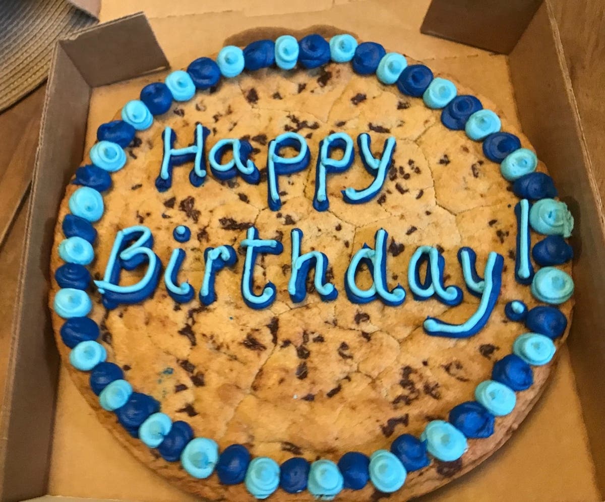 Joliet baker Nick Morris, owner of DeWitt's Gourmet Cookies in Joliet, has transitioned his business to online sales. 