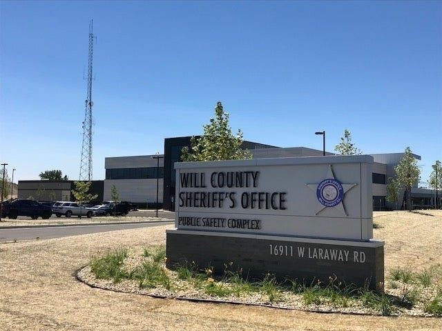 The Will County Sheriff's Office on Laraway Road had not be open to the public for the past several weeks to limit the spread of the dangerous coronavirus. 