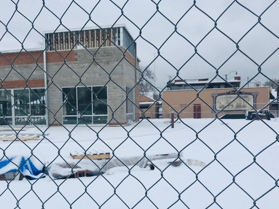 This Dunkin' restaurant being built near Joliet's Six Corners intersection at Ruby and Raynor is getting close to completion. 