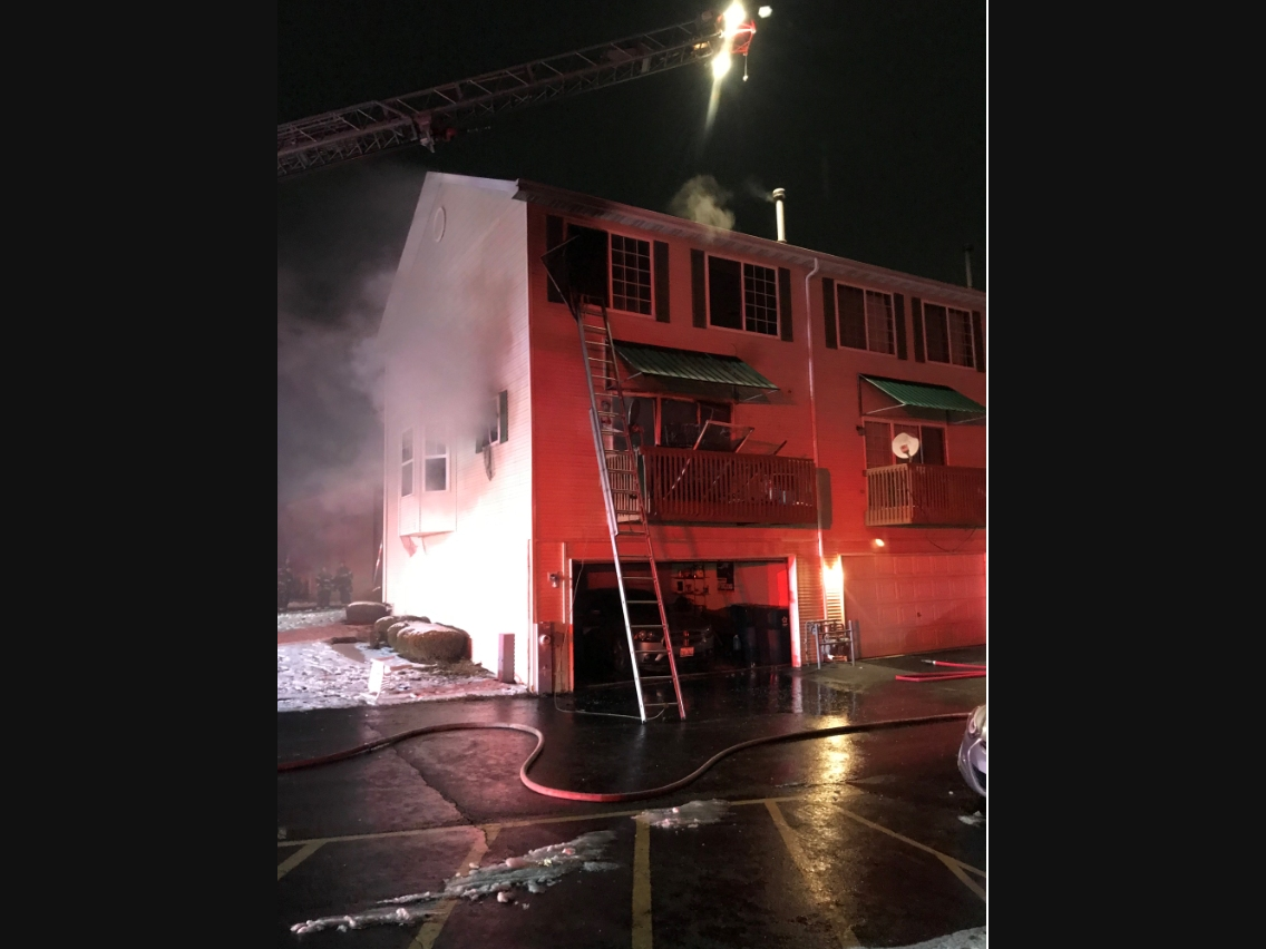 Saturday's early morning fire in Crest Hill was quickly brought under control and contained to the single unit causing extensive damage.