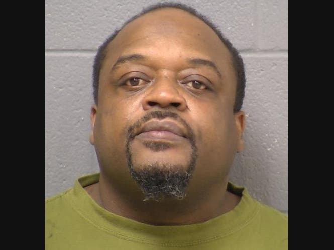 The 44-year-old Joliet convicted felon is a drug dealer and he also had a loaded gun, Joliet polcie say.
