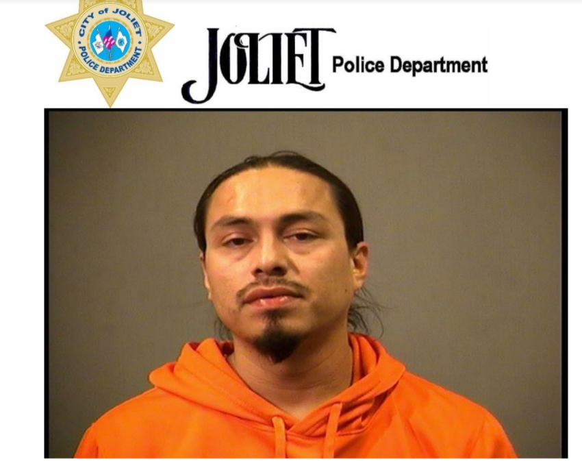 Joel Vieyra, of Joliet, pointed a gun at the woman while threatening to kill her, police said.