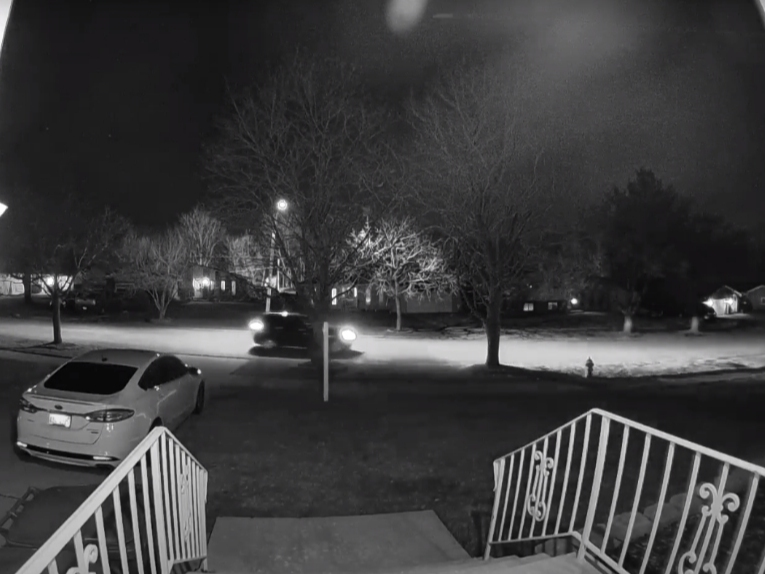 A Joliet man believes he captured a meteorite streaking through the sky Sunday night. 