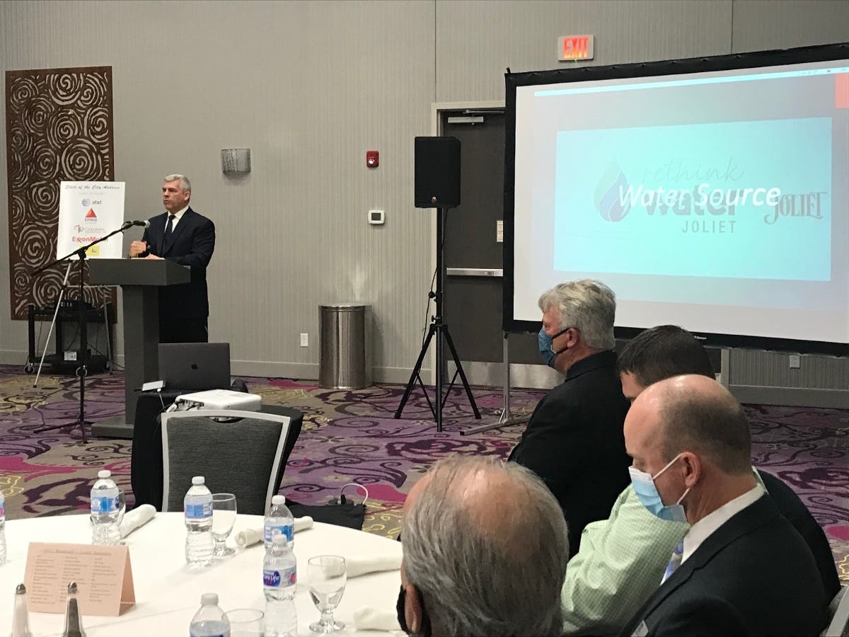 Joliet Mayor Bob O'Dekirk said the city's finances did not do nearly as bad as he and others feared. 