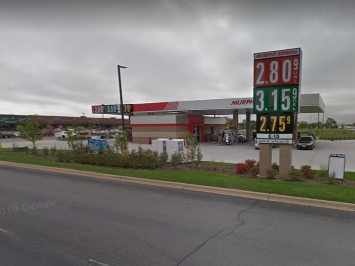 A man has been charged with firing a gun at a cigarette thief at the Murphy's Express gas station on Joliet's West Jefferson Street. 