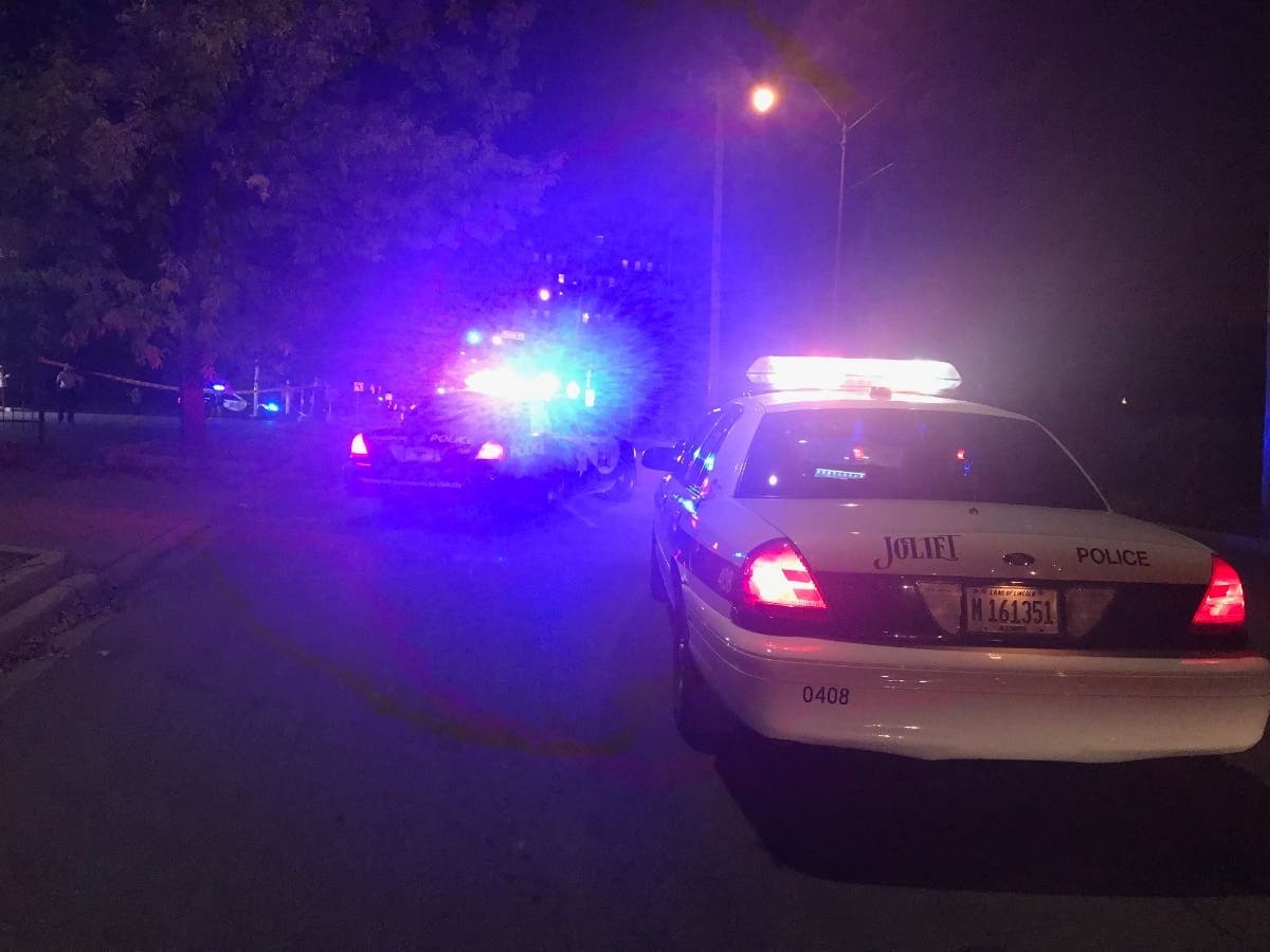 A young man is hospitalized after being shot in the Cathedral Area of Joliet on Friday night. 