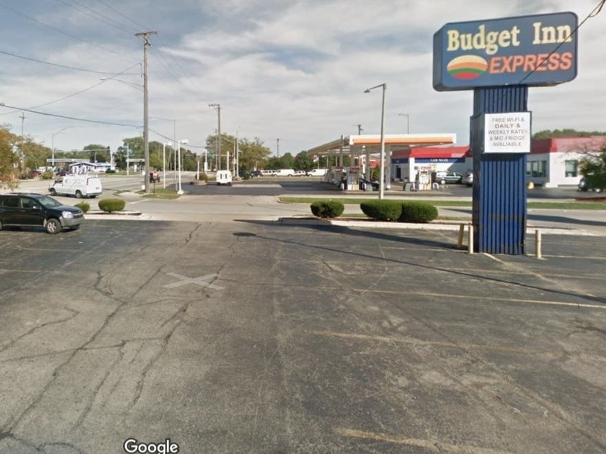 Ryan Johnson, 36, was arrested at the Budget Inn Express on McDonough Street early Tuesday after police say he was intoxicated and swung his fist at an officer. 