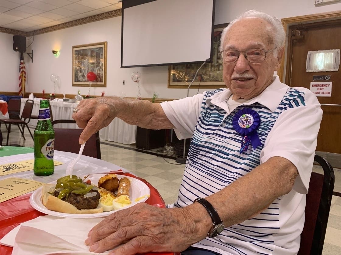 Joliet resident Ted Micci is an Italian immigrant, a World War II hero who flew 25 B-17 missions over Germany and the owner of Joliet's De Franco Electric from 1950 until 1988.